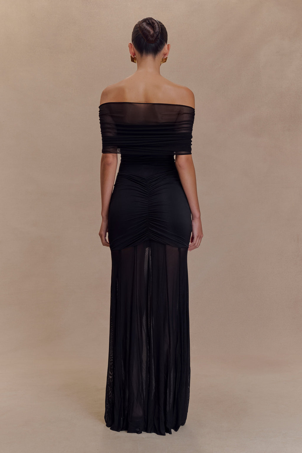 THEIA Maxi Dress - Black