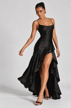 ALTHEA Maxi Dress - BLACK