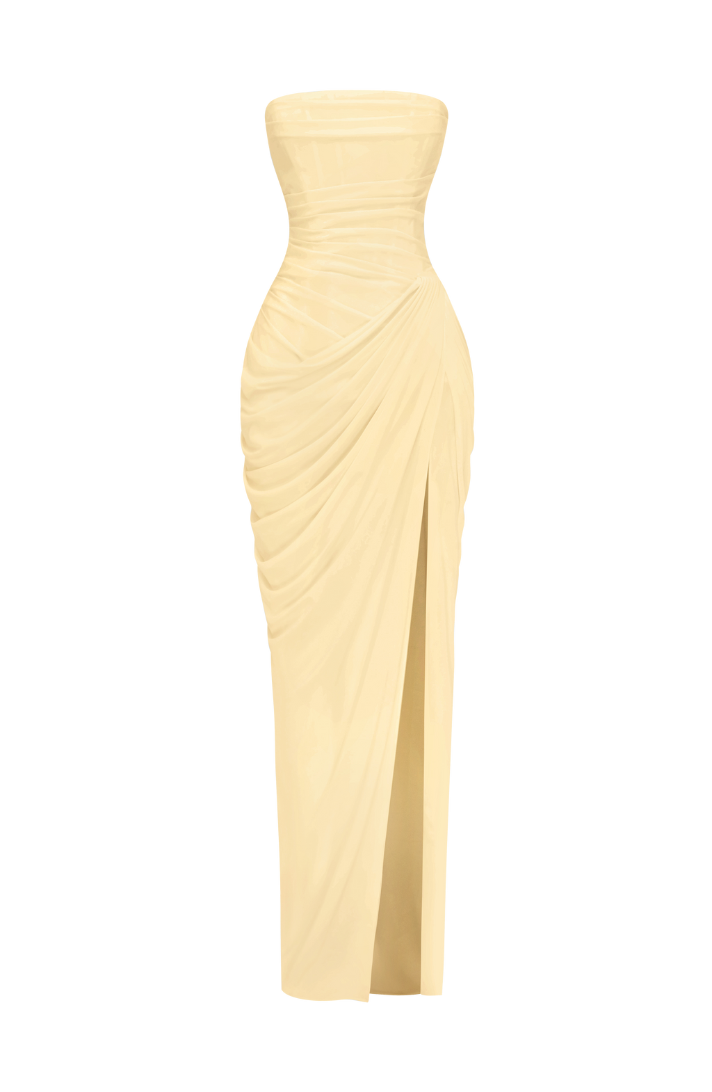 Cyra Maxi Dress - Lemon