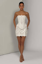Maelle Mini Skirt - Ivory