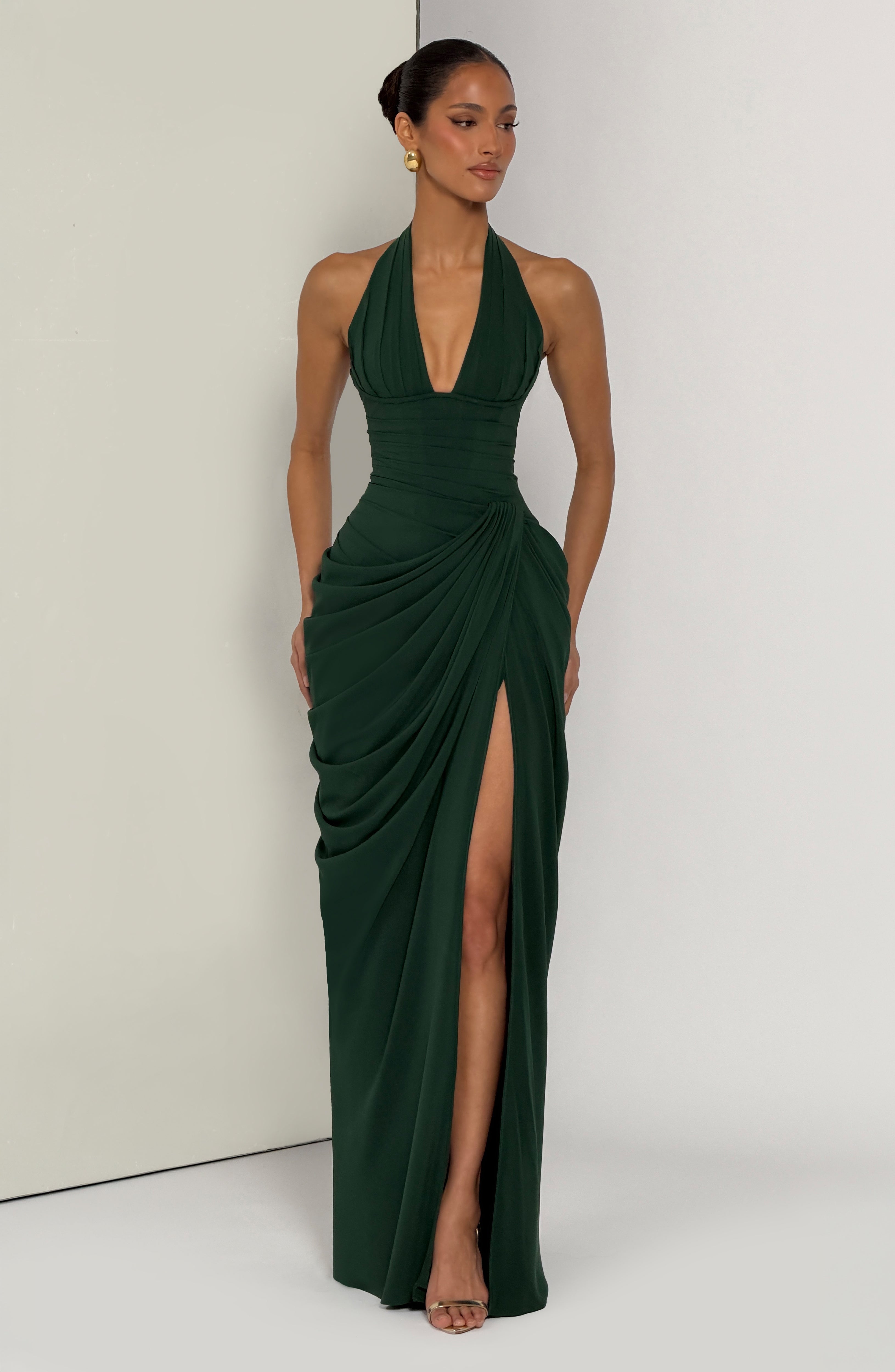 Minette Maxi Dress - Emerald
