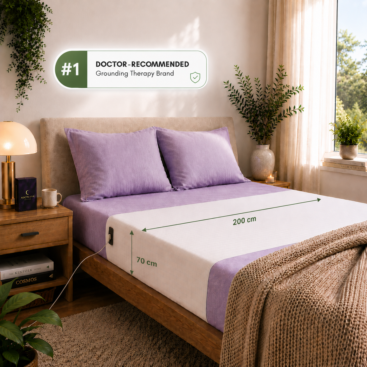Organic Grounding Bed Sheet