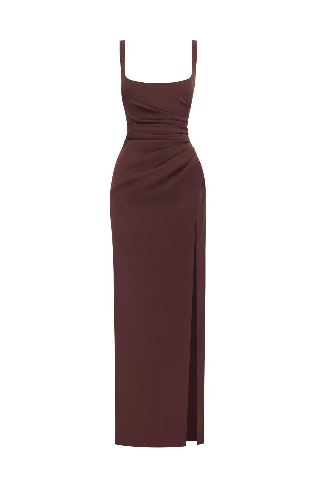 Laleh Maxi Dress - Plum Brown