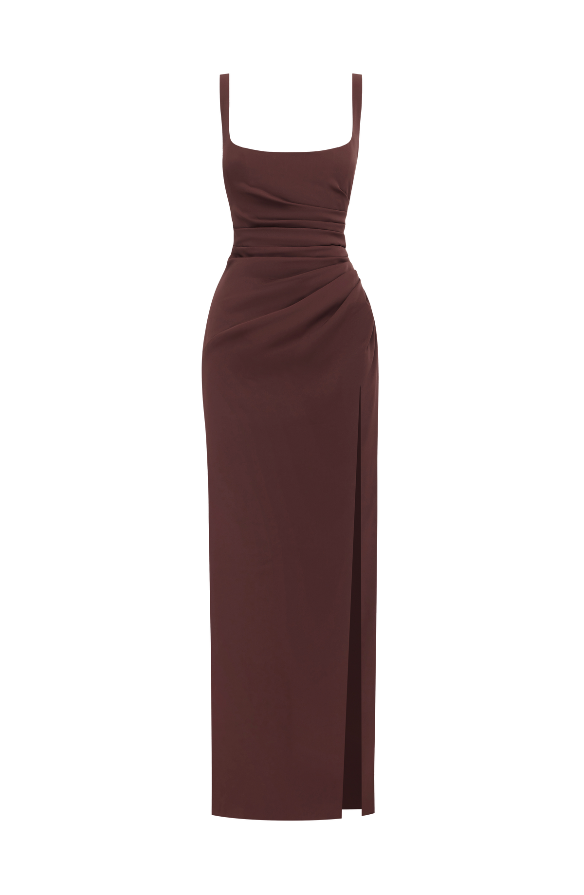 Laleh Maxi Dress - Plum Brown