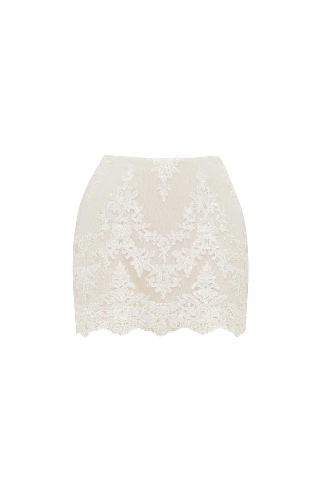Maelle Mini Skirt - Ivory
