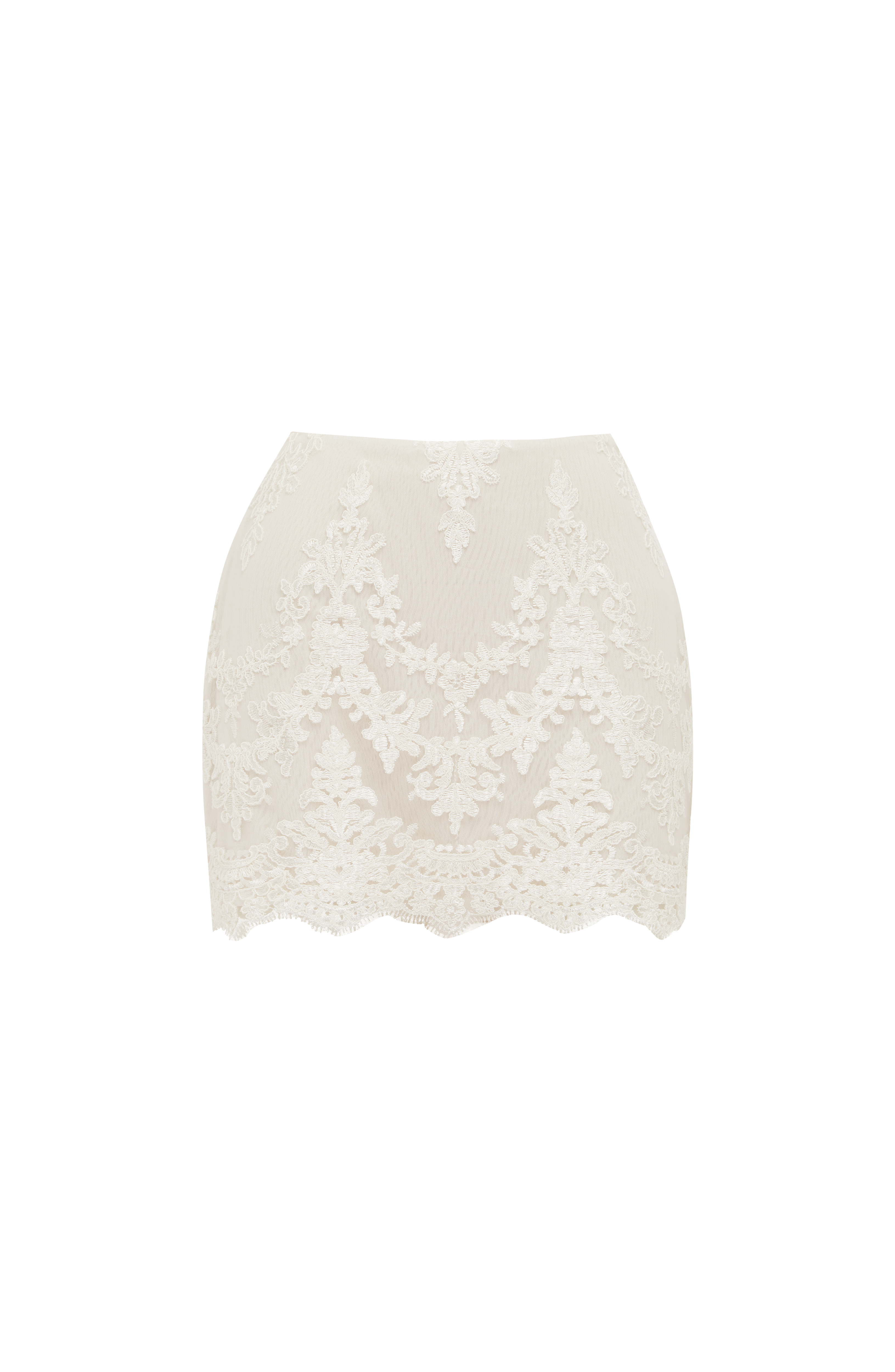 Maelle Mini Skirt - Ivory