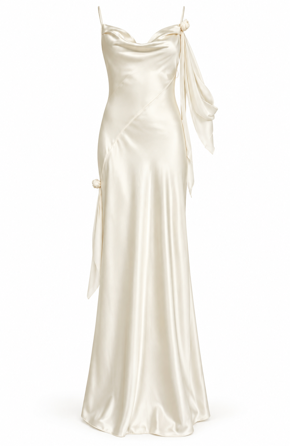 MAIA Maxi Dress - White