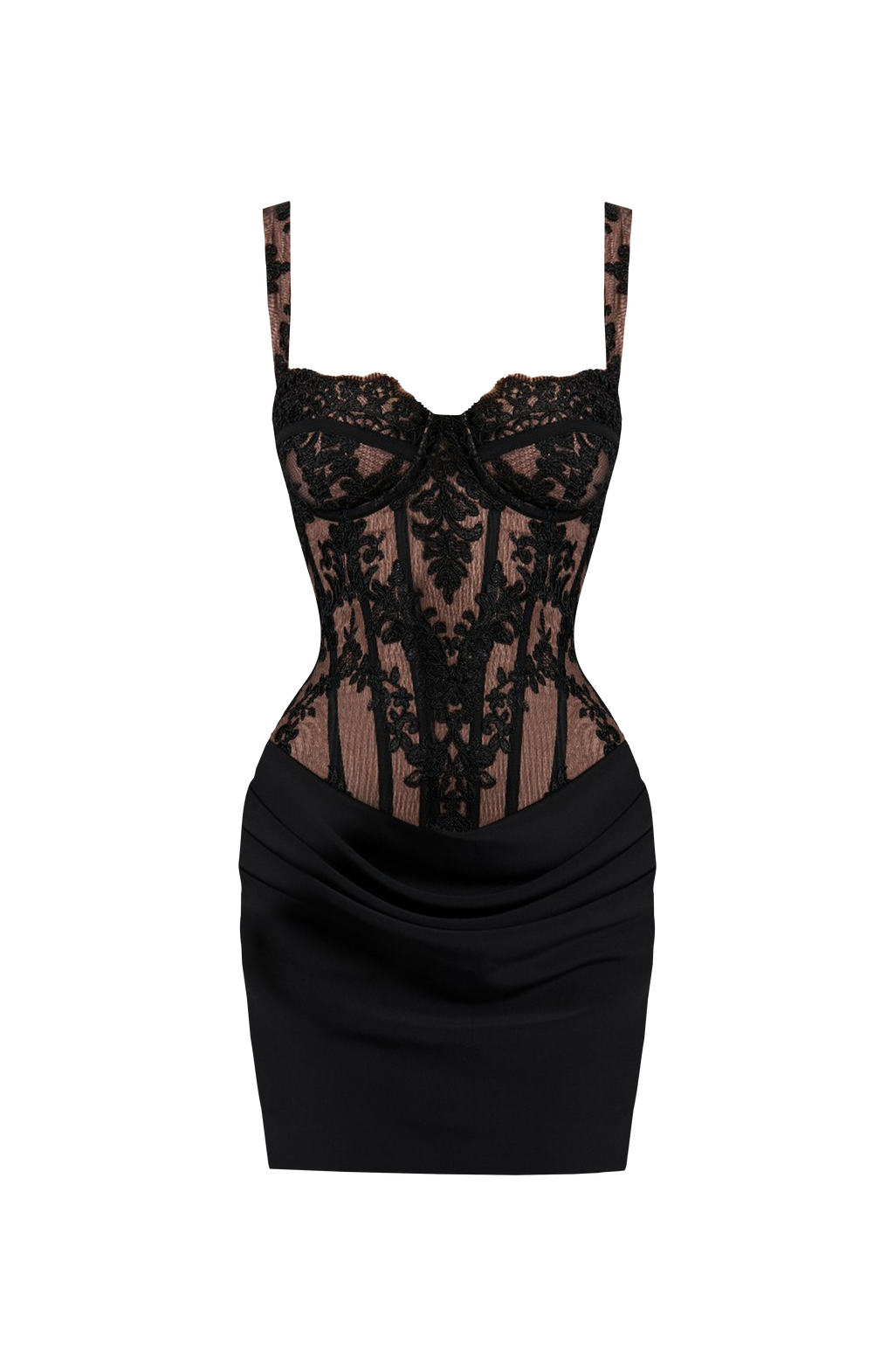 Nerina Mini Dress - Black