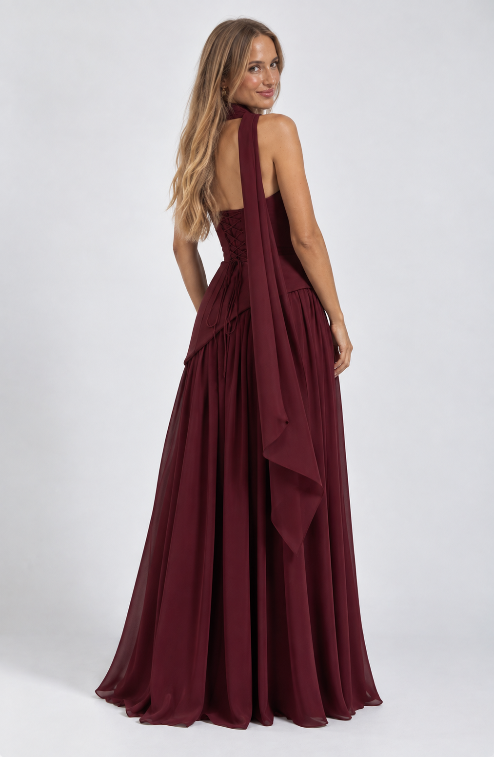 NEITH Maxi Dress - CHERRY