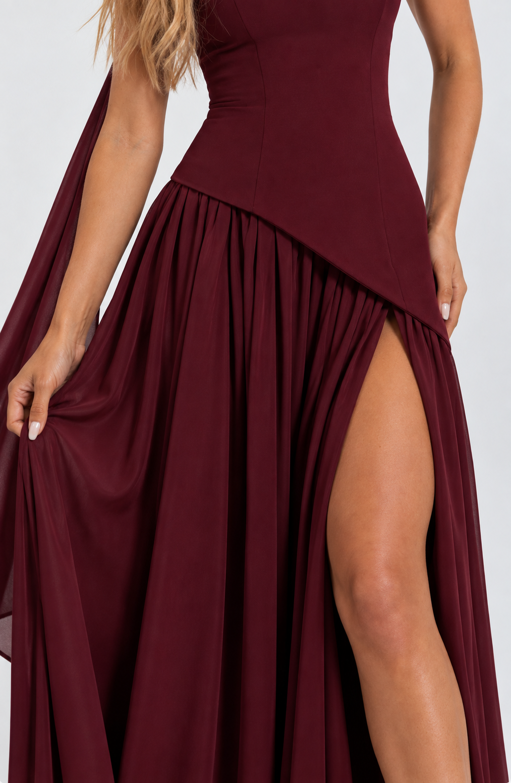 NEITH Maxi Dress - CHERRY