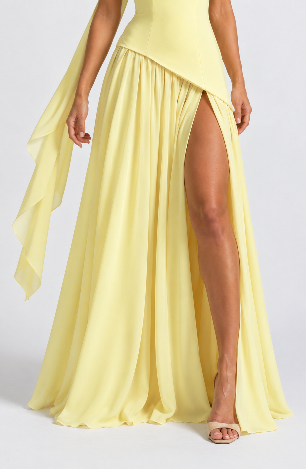 NEITH Maxi Dress - LEMON