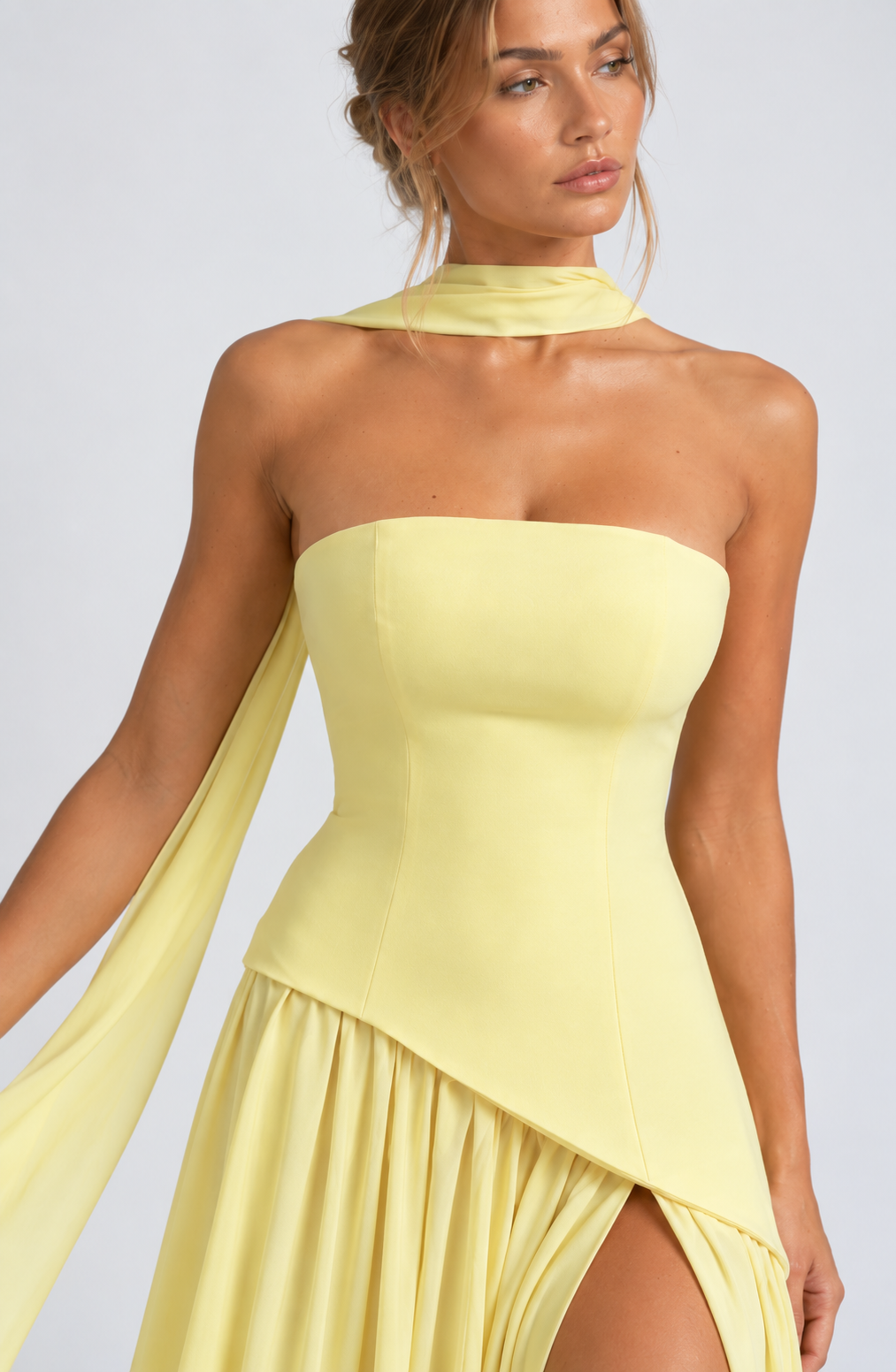 NEITH Maxi Dress - LEMON