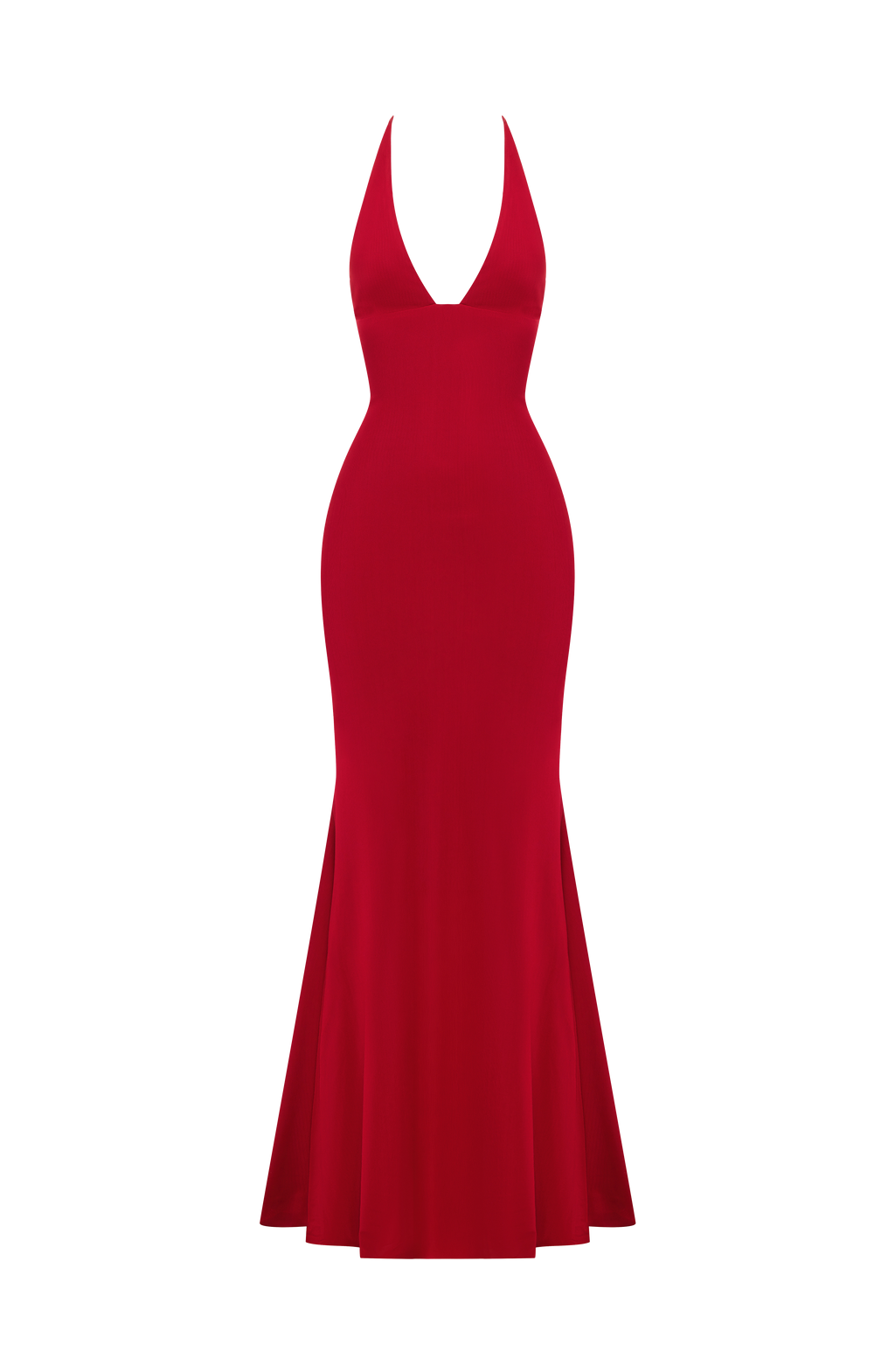 Olenia Gown - Deep Red