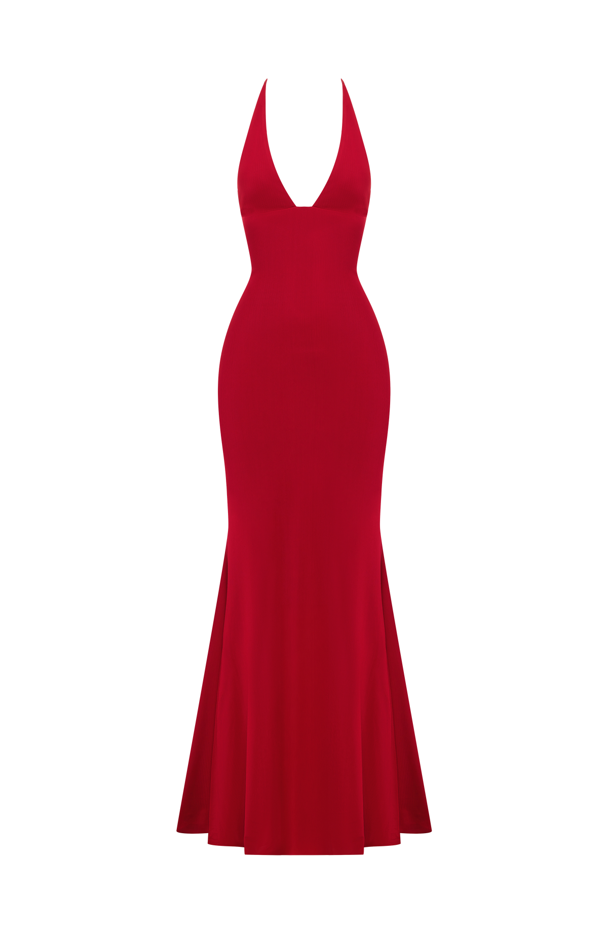 Olenia Gown - Deep Red