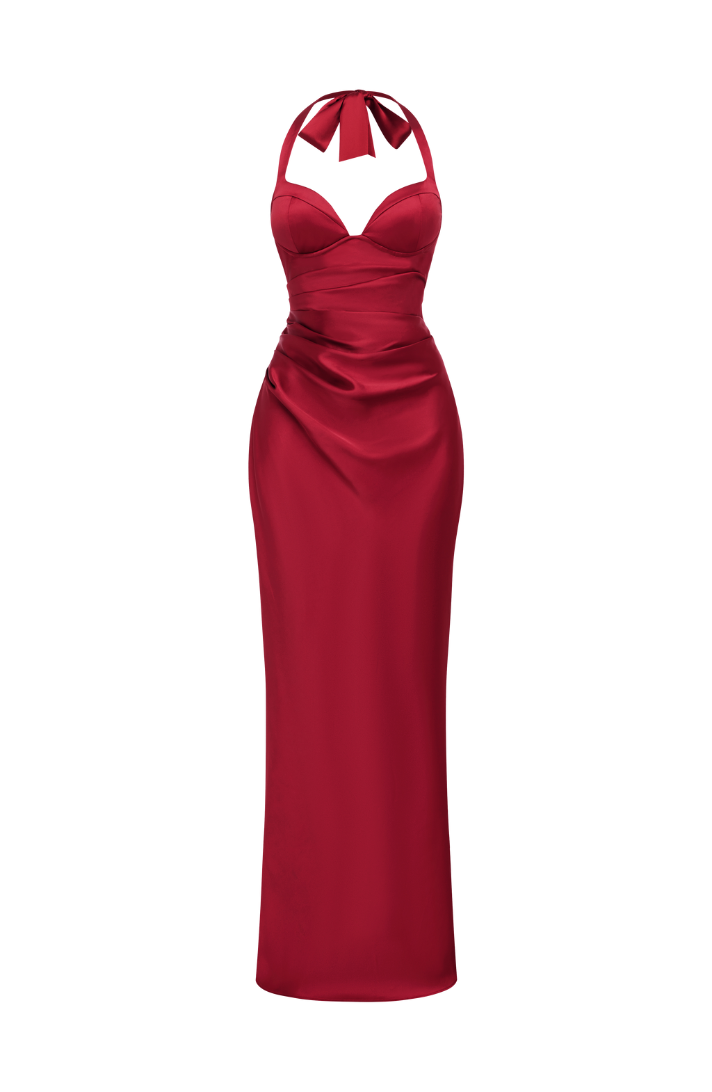 Ophelia Maxi Dress - Deep Red