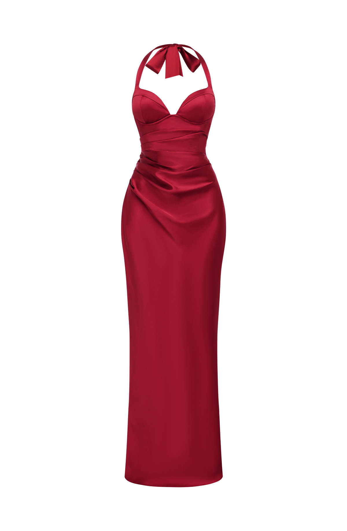 Ophelia Maxi Dress - Deep Red