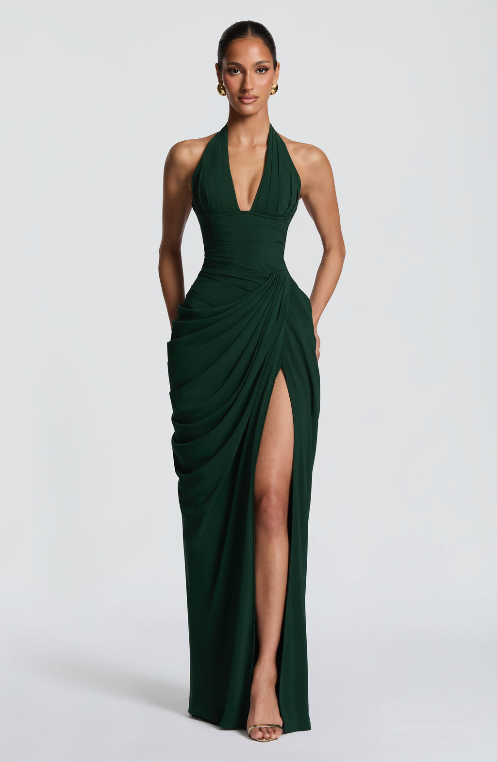 Minette Maxi Dress - Emerald