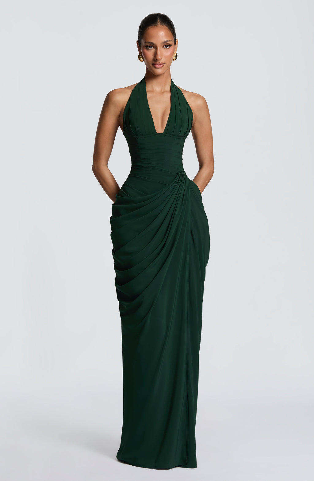 Minette Maxi Dress - Emerald