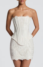 Maelle Mini Skirt - Ivory