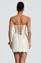 Maelle Mini Skirt - Ivory