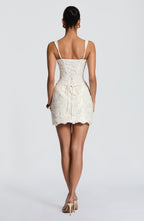 Maelle Mini Skirt - Ivory