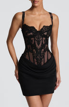 Nerina Mini Dress - Black