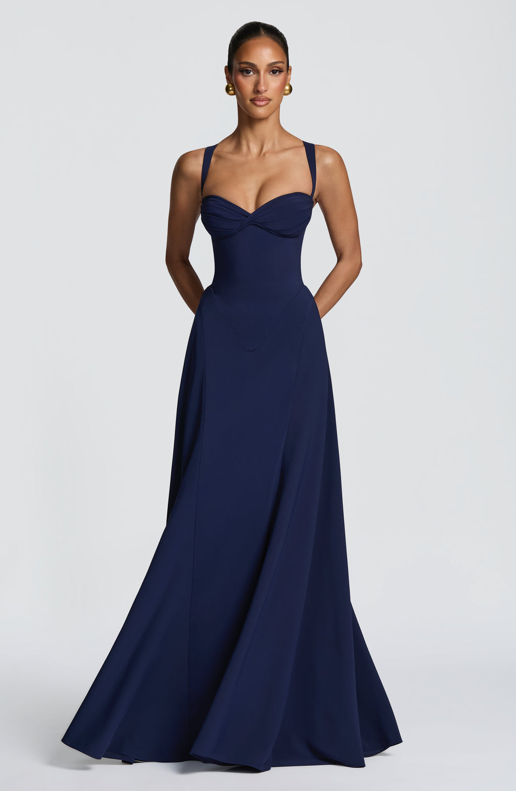 Irie Maxi Dress - Navy