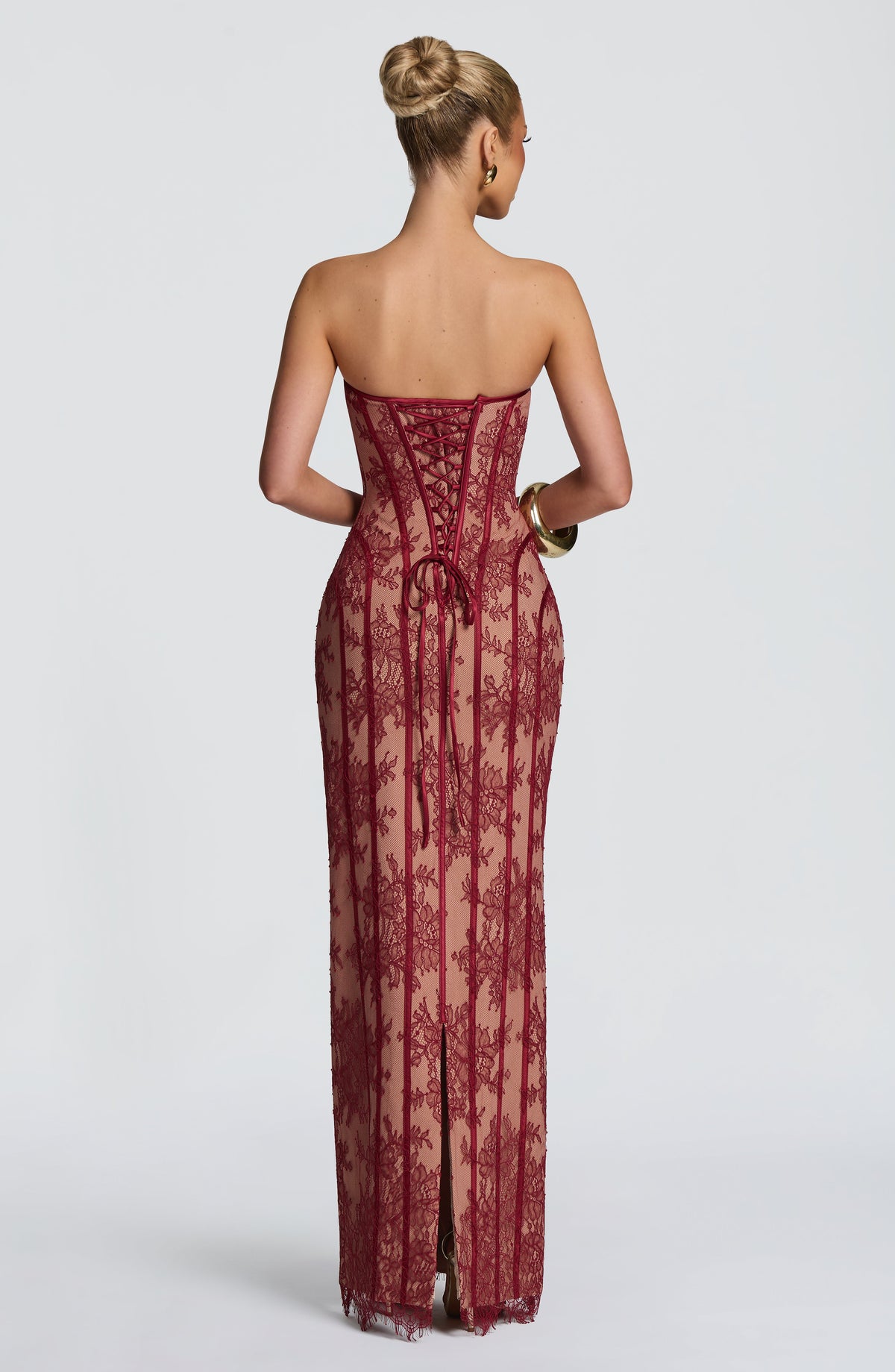 Tamara Maxi Dress - Burgundy