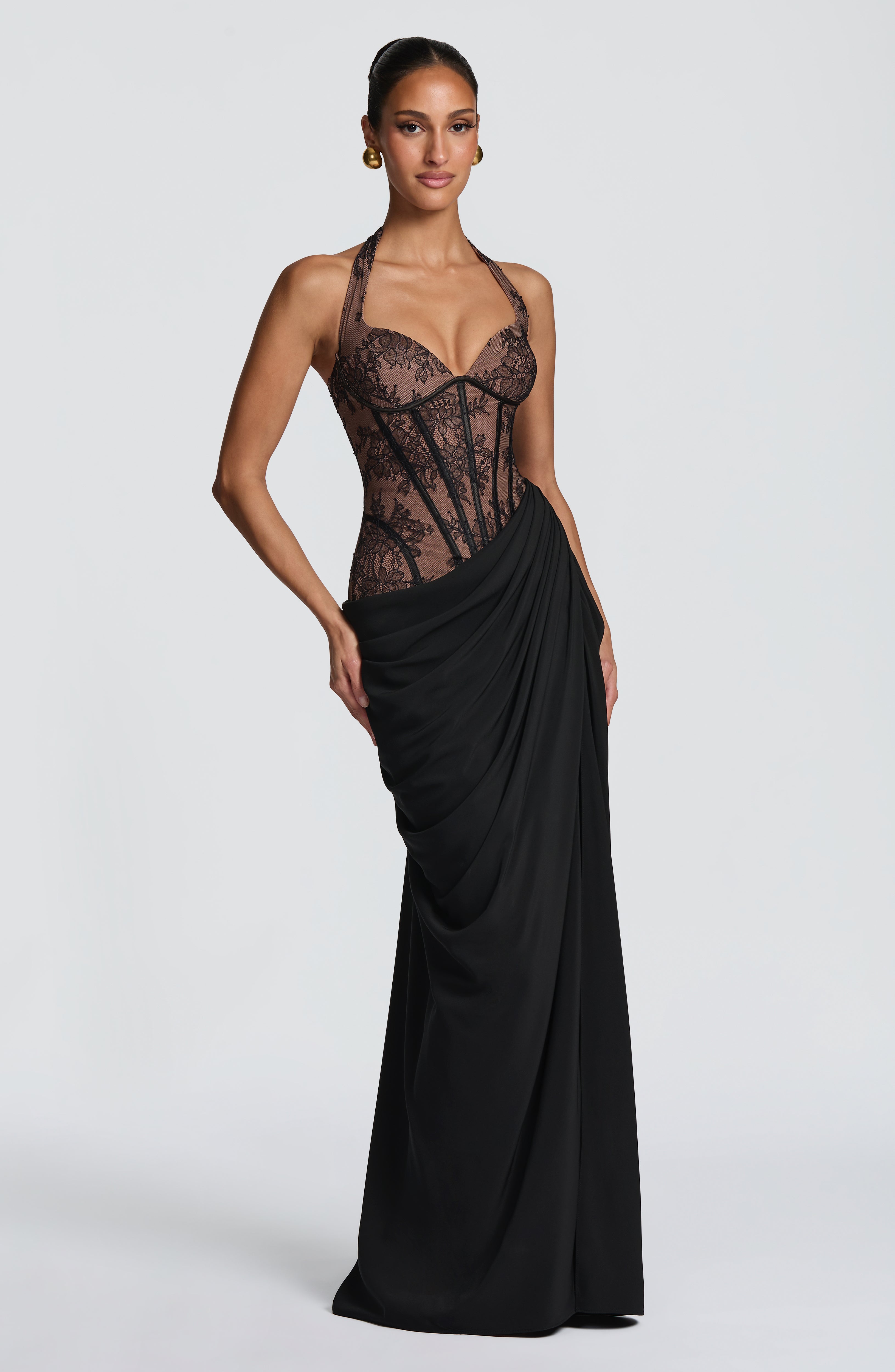 Bonita Maxi Dress - Black