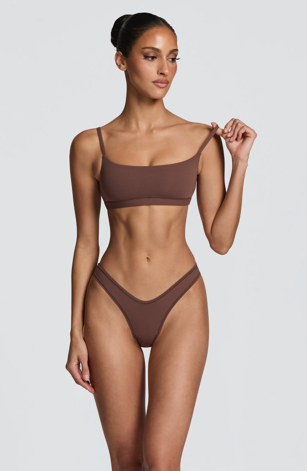 SoftForm Thong - Chocolate