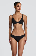 SoftForm Triangle Bralette - Black