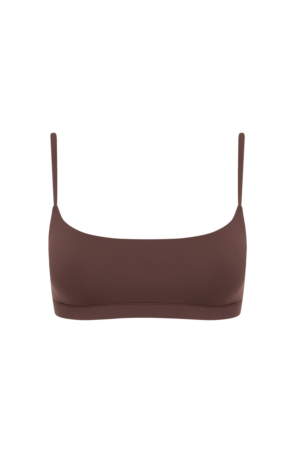 SoftForm Scoop Bralette - Chocolate
