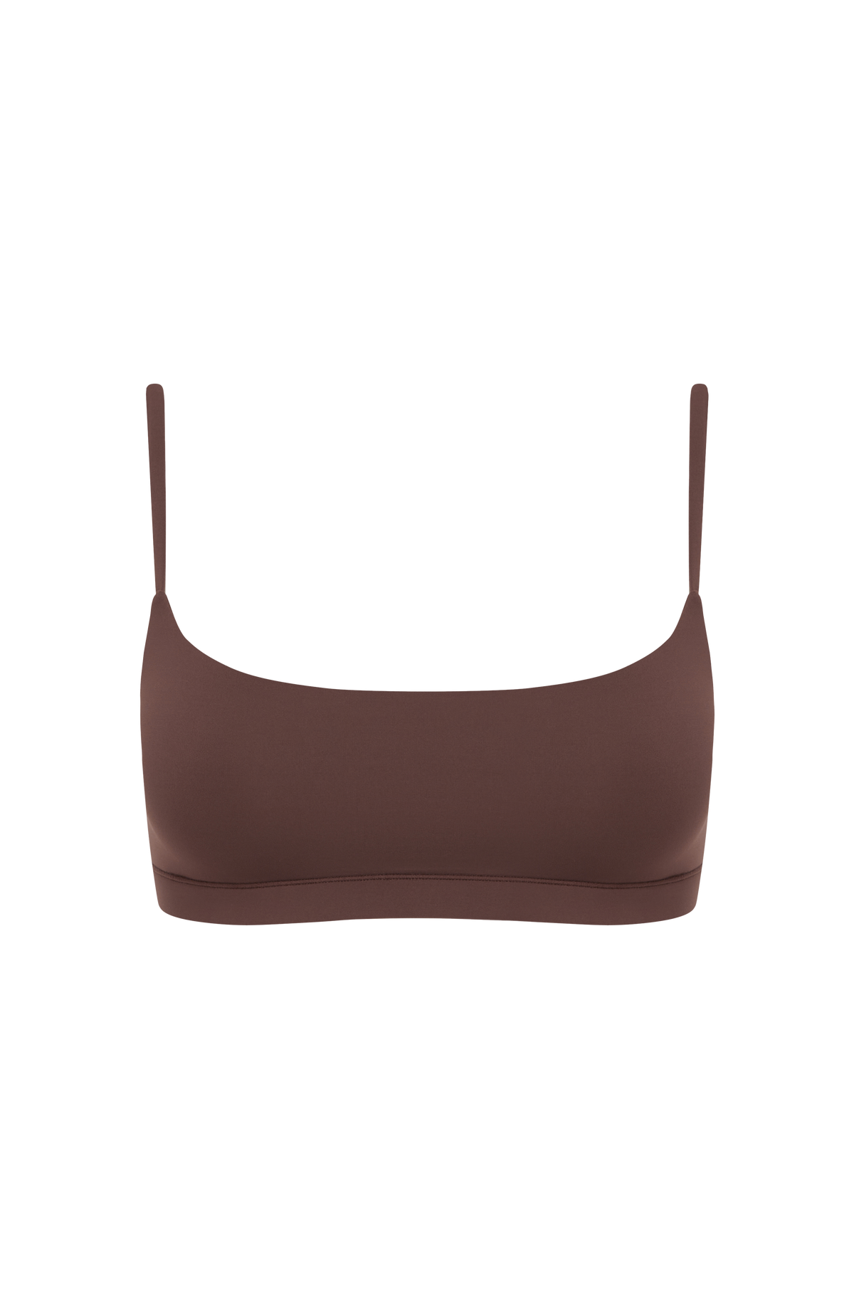 SoftForm Scoop Bralette - Chocolate