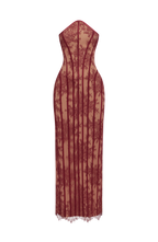 Tamara Maxi Dress - Burgundy
