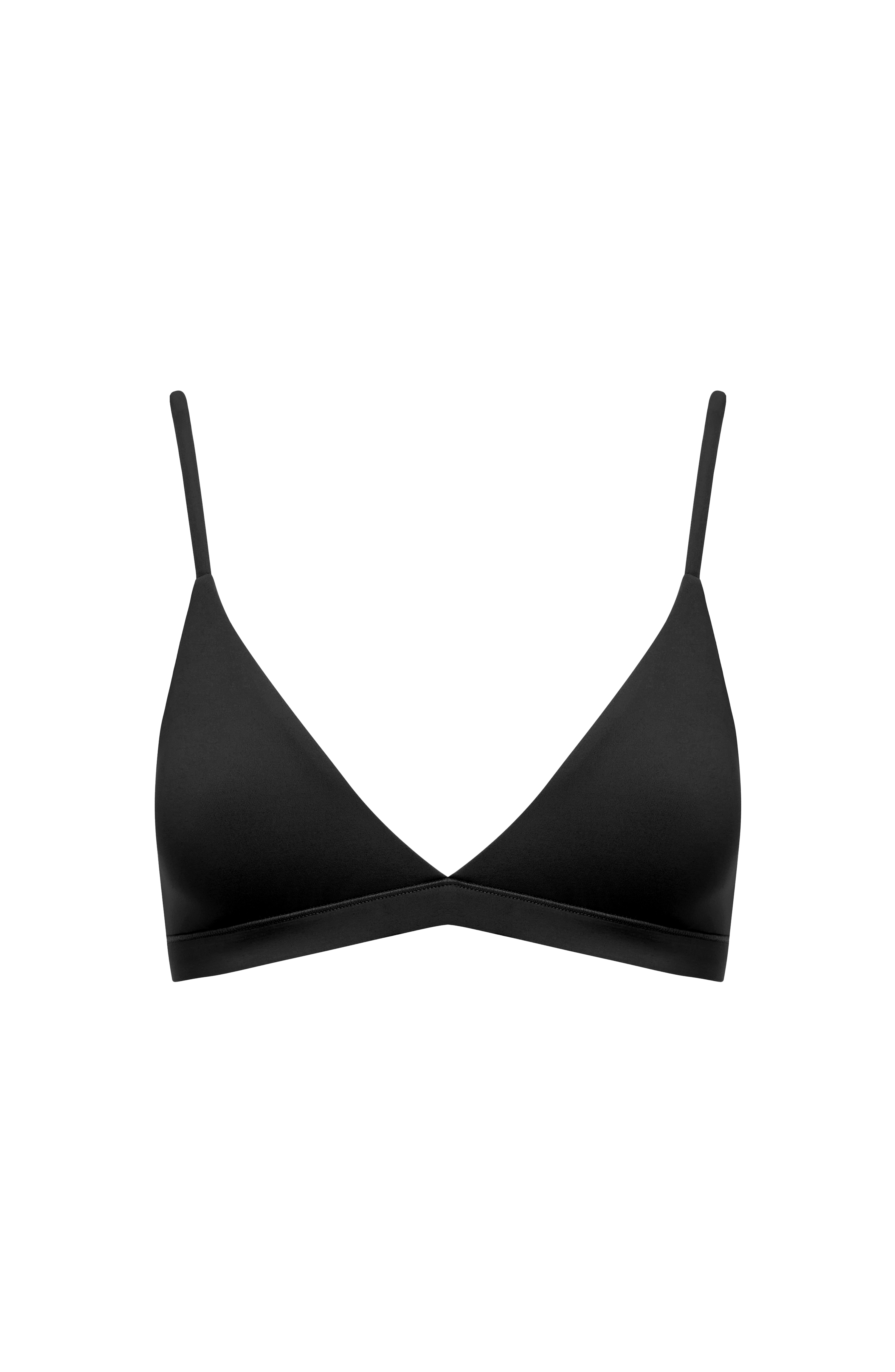 SoftForm Triangle Bralette - Black