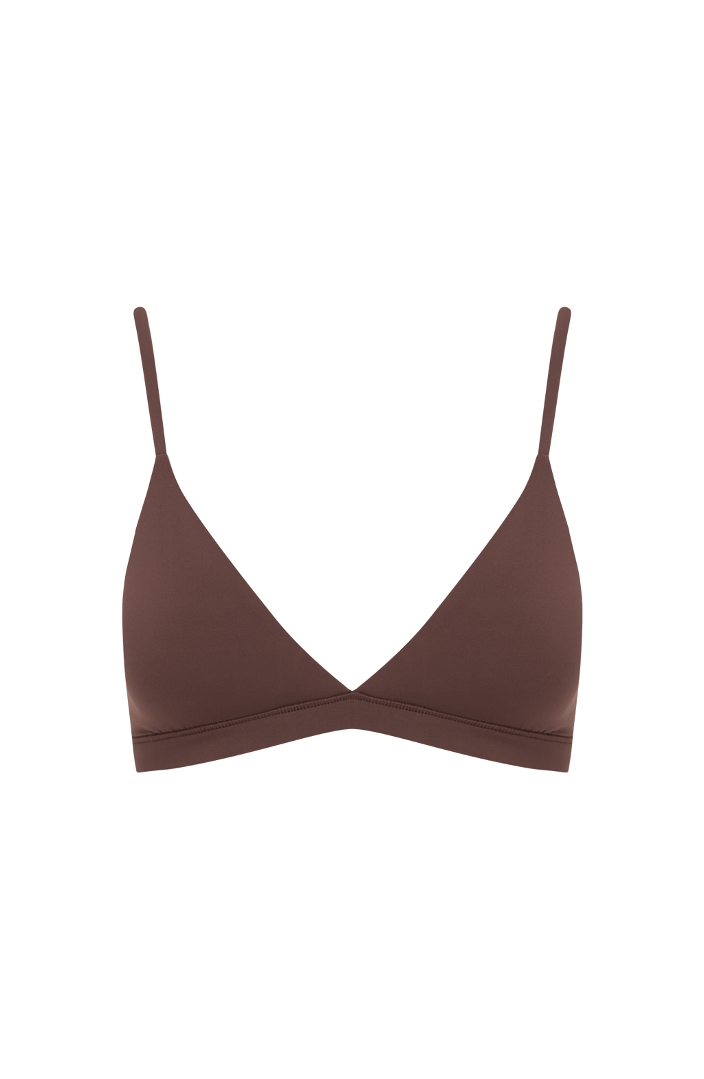 SoftForm Triangle Bralette - Chocolate