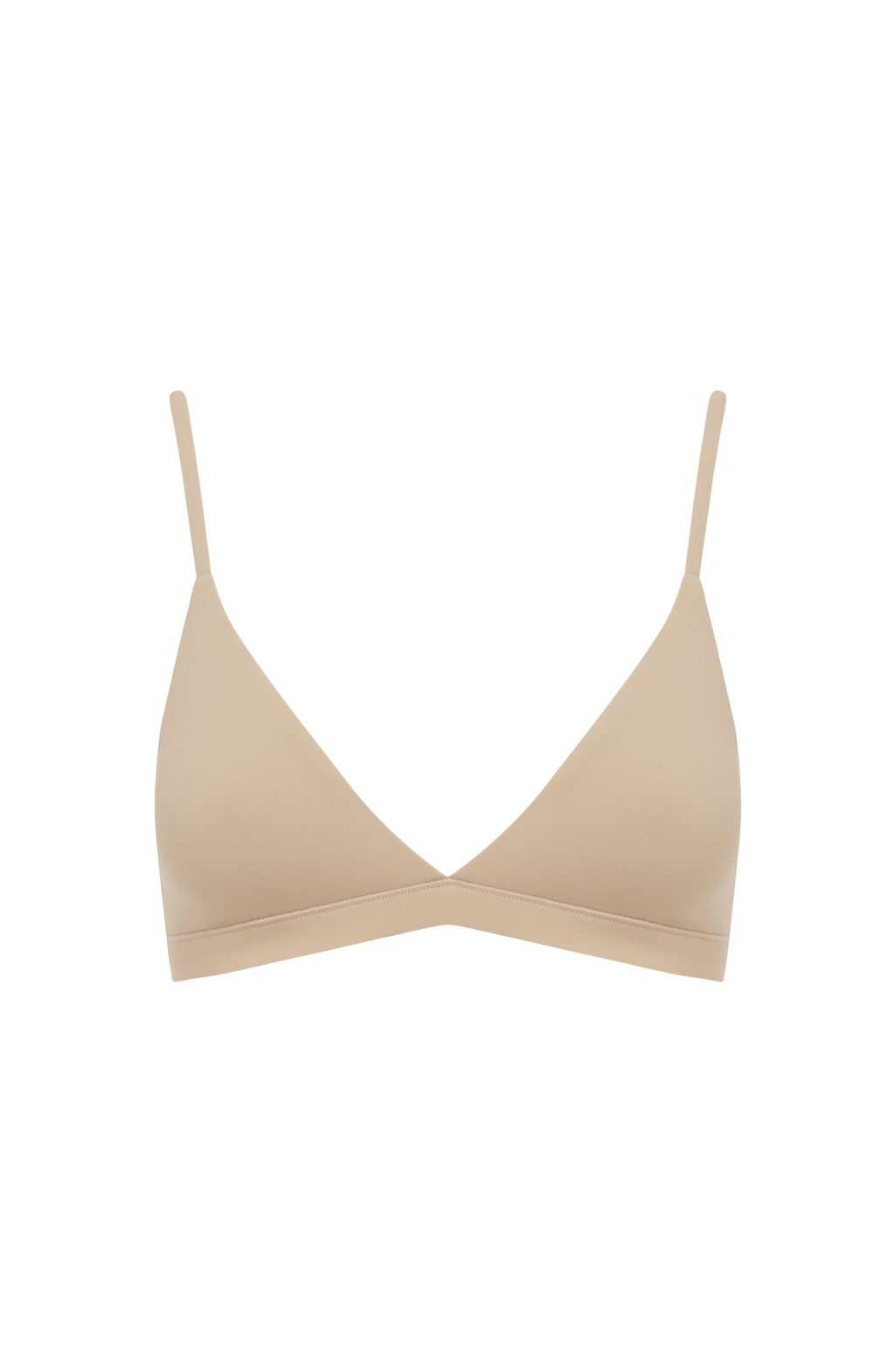 SoftForm Triangle Bralette - Clay