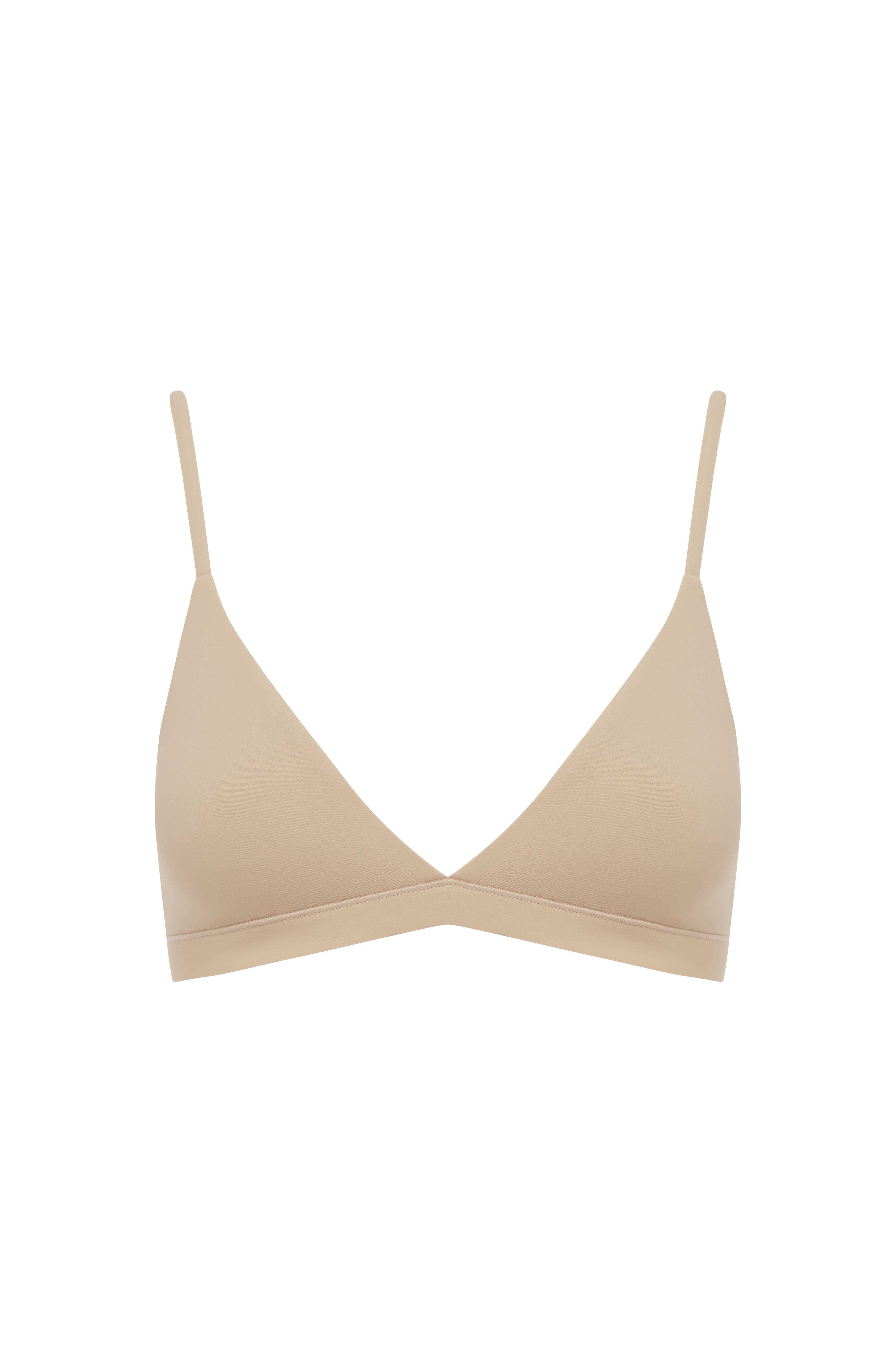 SoftForm Triangle Bralette - Clay