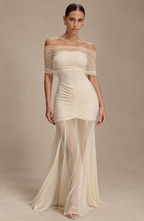THEIA Maxi Dress - IVORY
