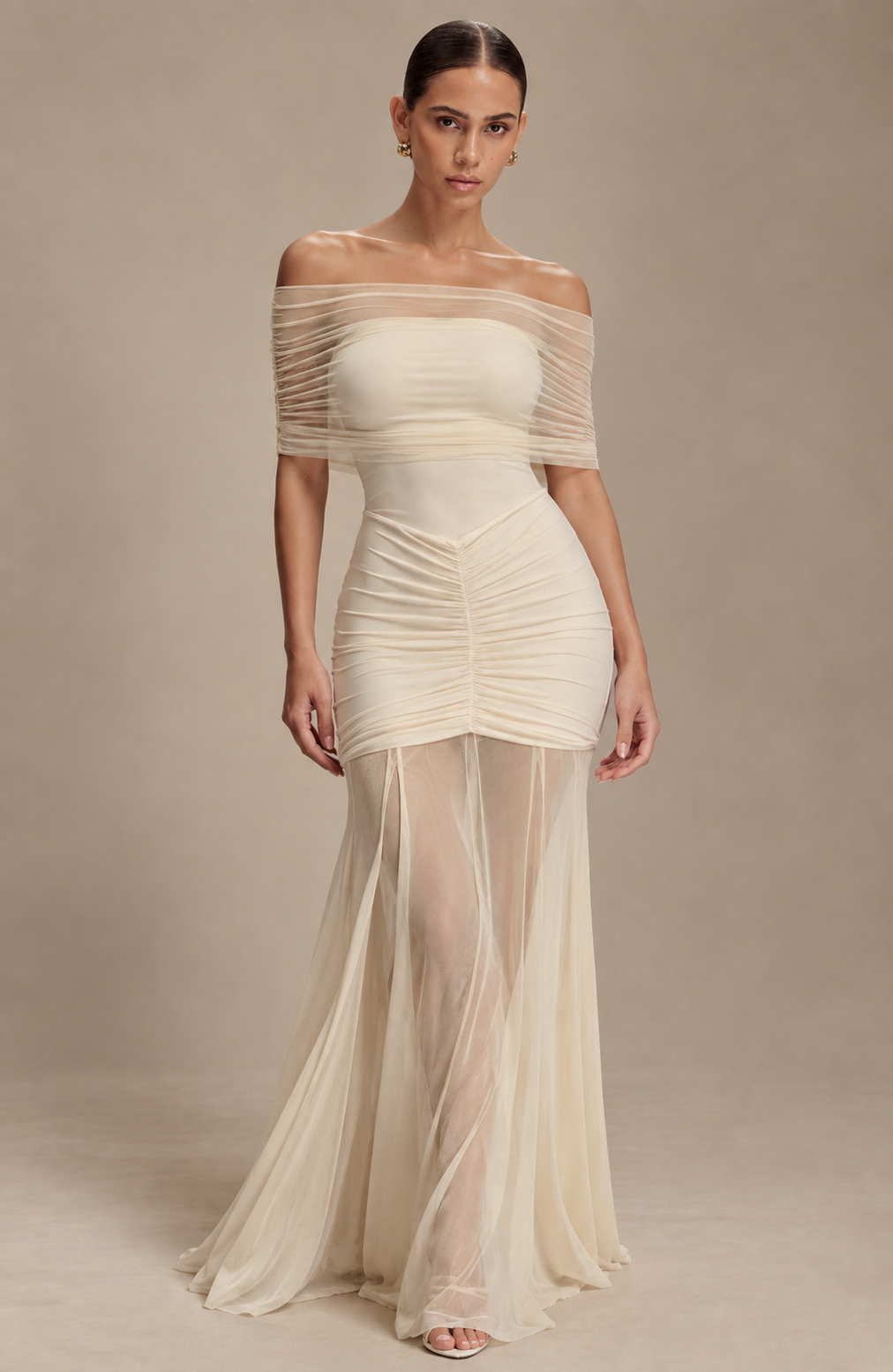 THEIA Maxi Dress - IVORY