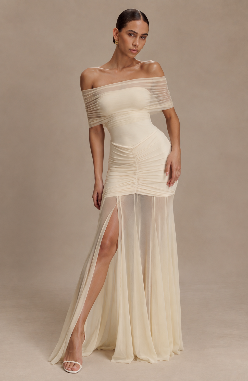 THEIA Maxi Dress - IVORY