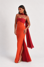 ANTHEA Maxi Dress - RED