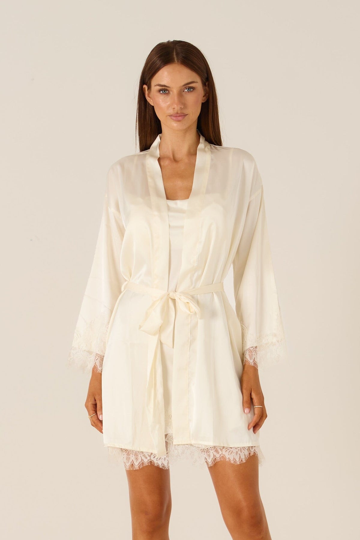 Arden Ivory Robe