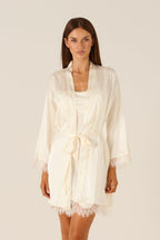 Arden Ivory Robe