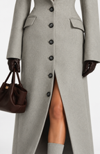 ARIADNE COAT - LIGHT GREY