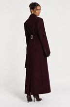 ARIADNE COAT - PLUM