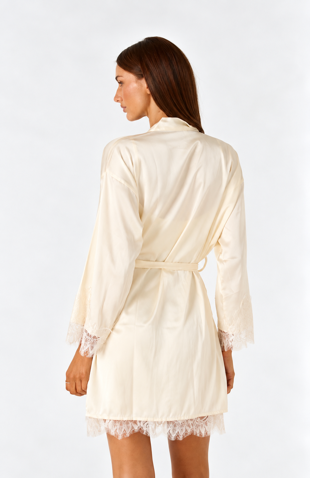 AURORA Robe Cami Set – IVORY