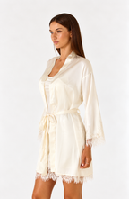 AURORA Robe Cami Set – IVORY