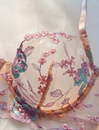 Blush Botanica Embroidered Lingerie Set