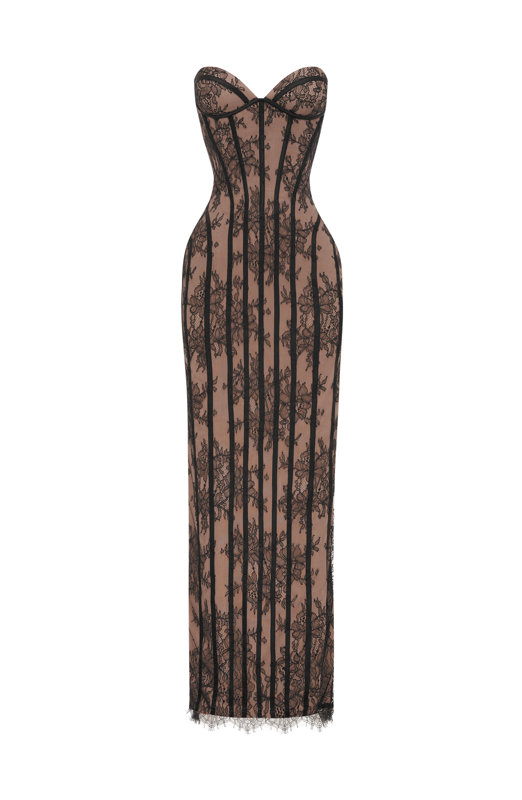 FORTUNA Maxi Dress - BLACK